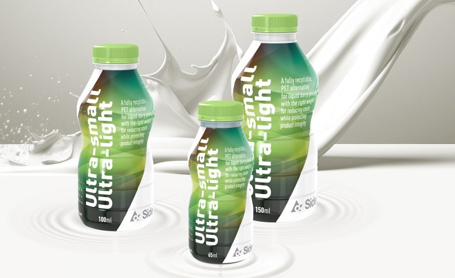 Sidel launches ultra-small, ultra-light PET bottle for liquid dairy  products